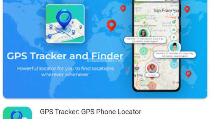 Ứng dụng GPS Phone Tracker