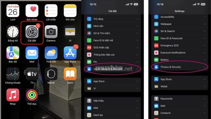 Hướng dẫn cài đặt theo dõi giữa hai thiết bị iPhone
