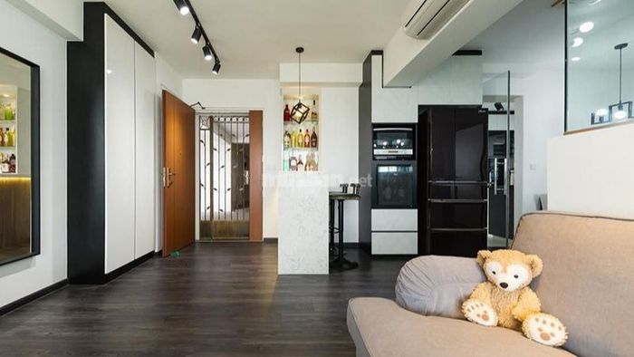Đặt tủ lạnh trong phòng khách