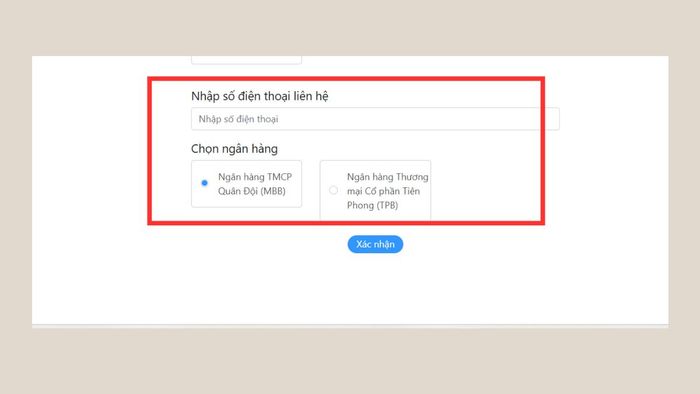 Hướng dẫn nạp Thế Giới Hải Tặc qua thanh toán trực tiếp - bước 2