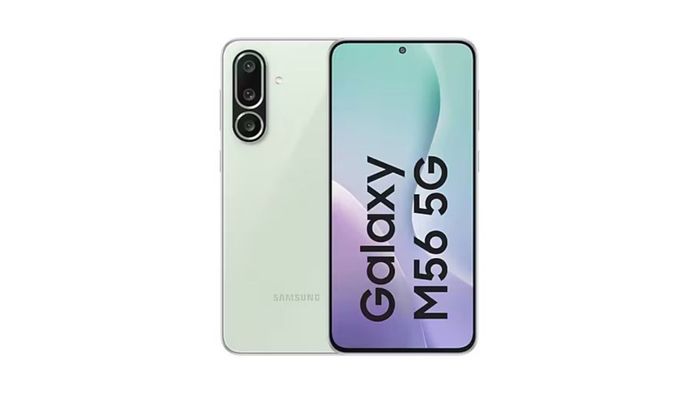 Galaxy M56 có thiết kế hiện đại, trẻ trung và đầy phong cách.