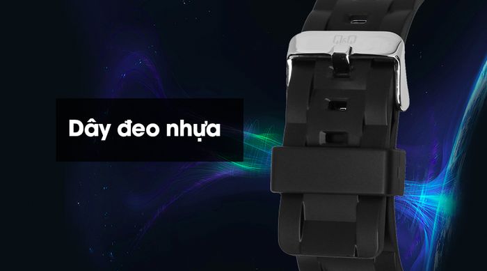 Đồng hồ nam Q&Q M123J001Y có dây đeo nhẹ nhàng