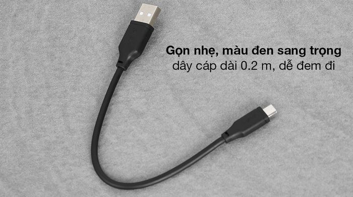 Cáp Micro AVA+ LJET-M01 - Thiết kế nhỏ gọn, dễ mang đi xa