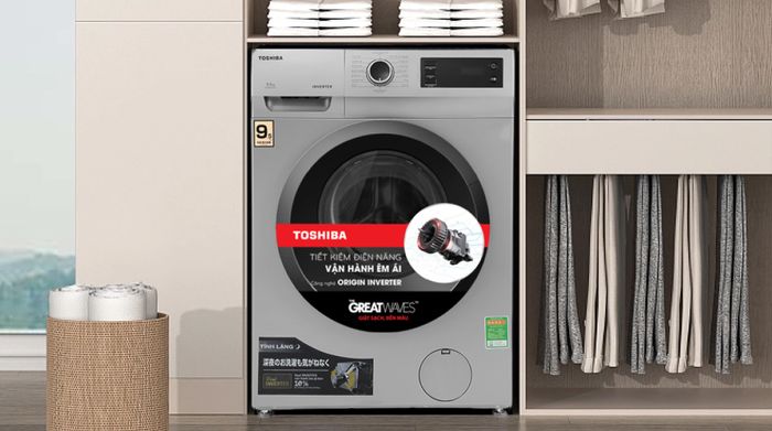 Máy giặt Toshiba Inverter 9.5 Kg TW-BK105S3V(SK) - Thiết kế