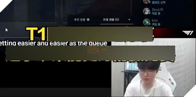 Faker lần đầu tiên chia sẻ về câu chuyện nội bộ của T1 trong một buổi stream gần đây.