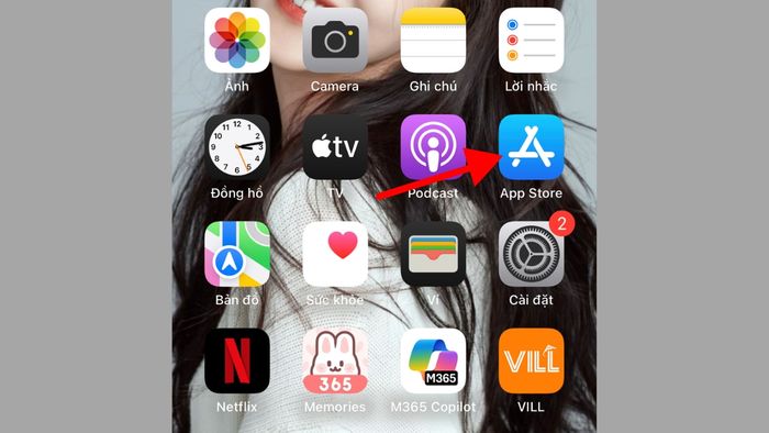 Hướng dẫn tải trên iOS - Bước 1