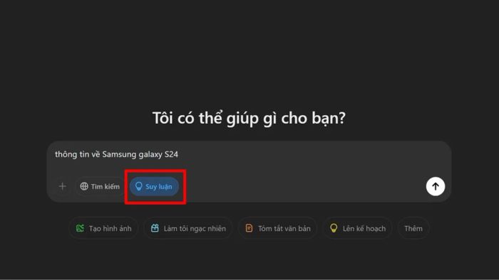 Hướng dẫn sử dụng  O3 mini trên máy tính - Bước 2