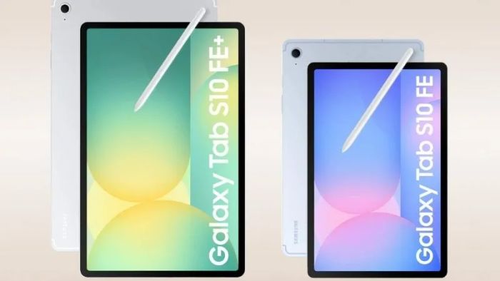 Galaxy Tab S10 FE và S10 FE+ - bộ đôi máy tính bảng của Samsung