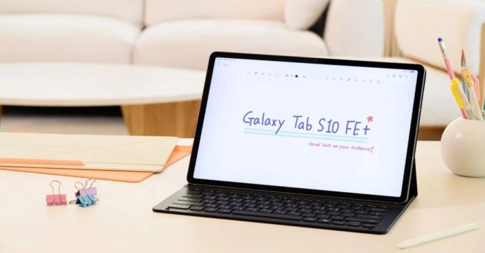 Galaxy Tab S10 FE và S10 FE+ - bộ đôi máy tính bảng mới của Samsung