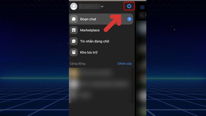 Hướng dẫn tắt trạng thái online Messenger trên iPhone - Bước 2