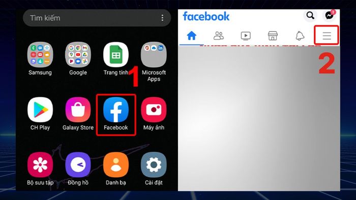 Hướng dẫn tắt trạng thái online Messenger trên Android - Bước 1