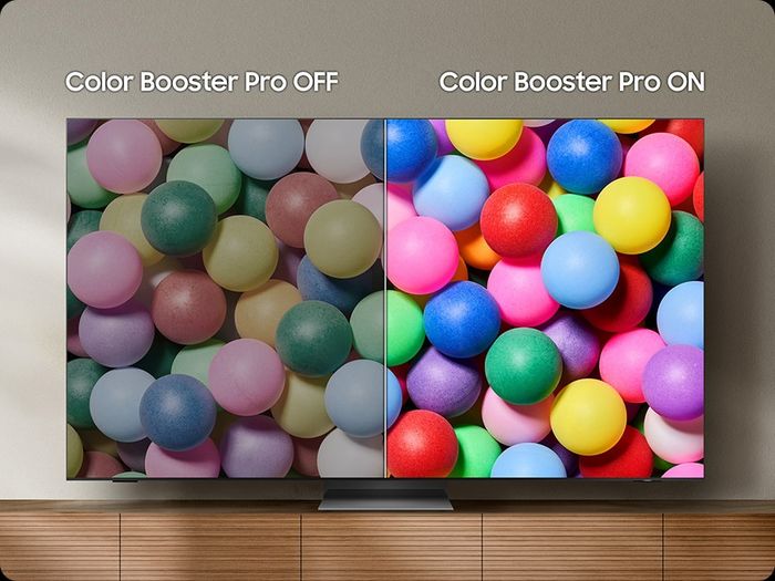 Công nghệ Color Booster Pro Tivi Samsung QLED 4K Vision AI 50 Inch QA50Q7FA