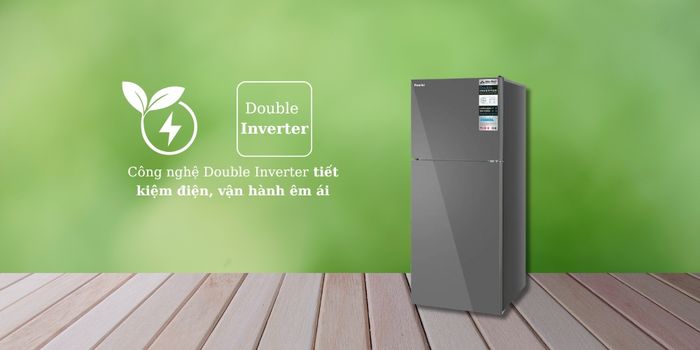 Công nghệ Double Inverter tiết kiệm điện trên Tủ Lạnh Funiki FR-T8283GS