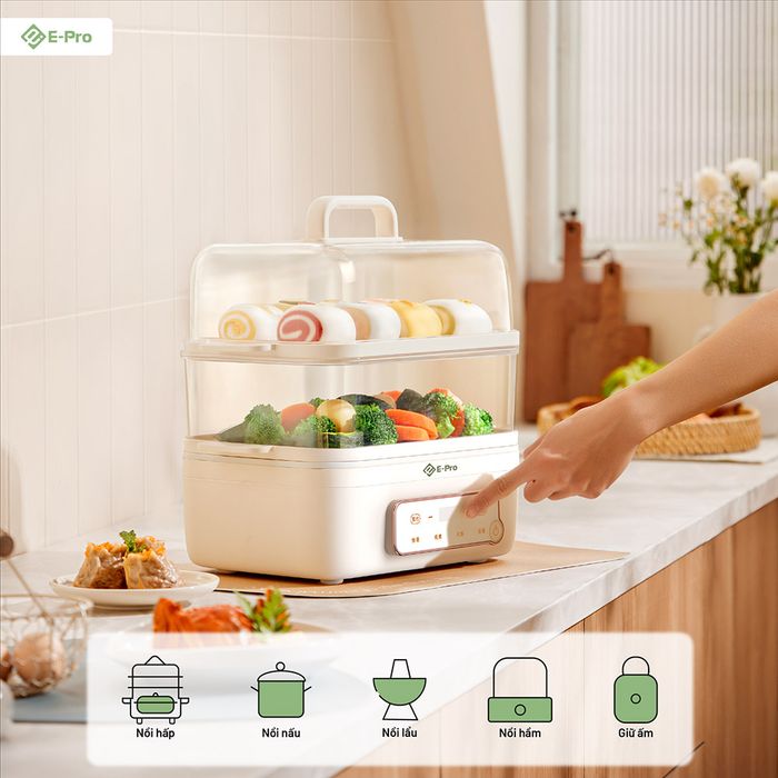 Đa dạng chức năng chế biến thực phẩm