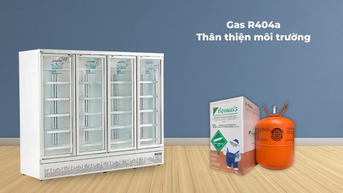 Gas R404A thân thiện với môi trường