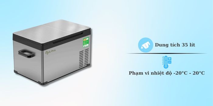 E-Pro VEP-PF-A-CD352 dung tích 35 lít, làm lạnh nhanh