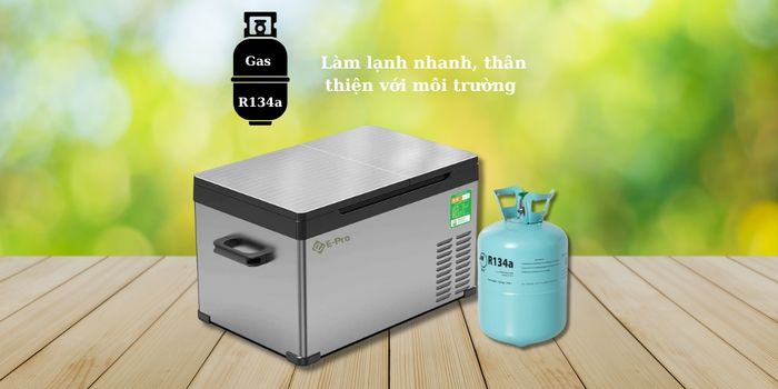 E-Pro VEP-PF-A-CD352 dùng gas làm lạnh R134a thân thiện môi trường
