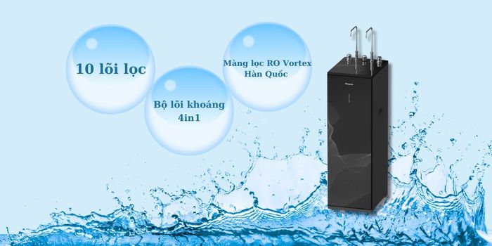 Máy Lọc Nước Nóng Lạnh Kangaroo KG10A14 lọc nước tinh khiết