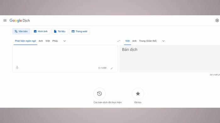 Bước 1: Cài đặt và sử dụng phần mềm Google Translate Desktop để dịch trực tiếp trên màn hình máy tính.