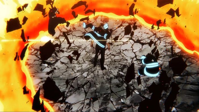 Burns đối đầu với Joker và Shinra