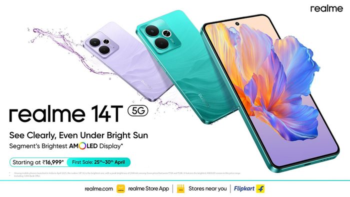 realme 14T 5G chính thức ra mắt