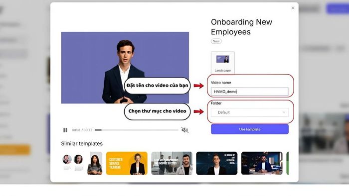 Cách sử dụng Hour One để tạo video đơn giản với AI - Bước 3
