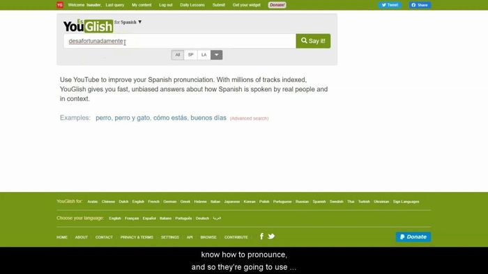 Các tính năng nổi bật của YouGlish AI
