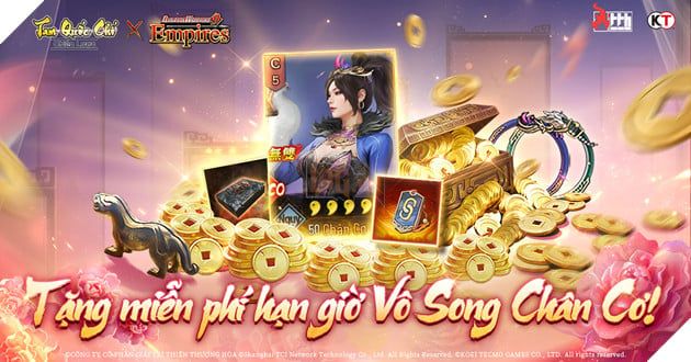 Tam Quốc Chí - Chiến Lược x DYNASTY WARRIORS 9 Empires: Chính thức ra mắt sự kiện Vô Song Collab vào ngày 1/5, tặng miễn phí Vô Song Chân Cơ 3