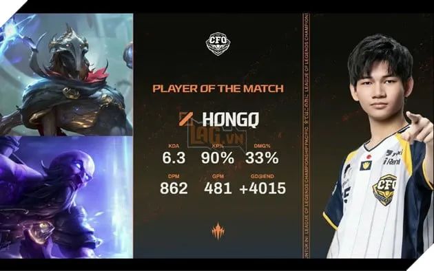 LCP 2025: CFO Khẳng Định Vị Thế Nhà Vô Địch Khởi Động Mùa Giải Trước GAM Esports 11