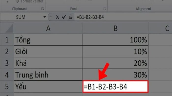Excel tính sai kết quả và cách khắc phục hiệu quả