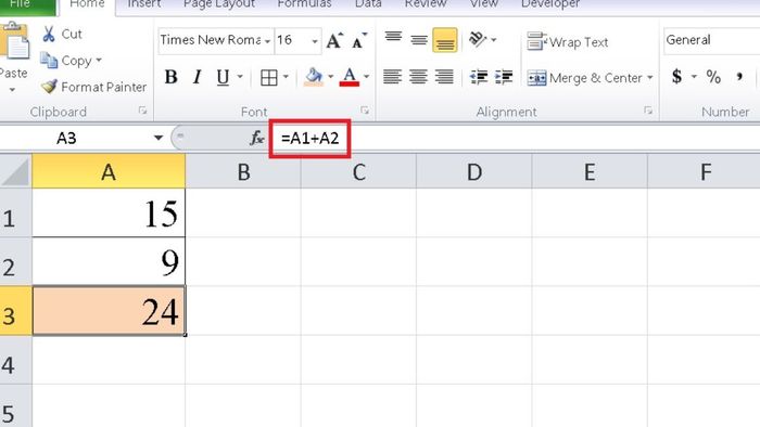 Cách khắc phục lỗi Excel tính sai kết quả trong 2 bước, bước 4