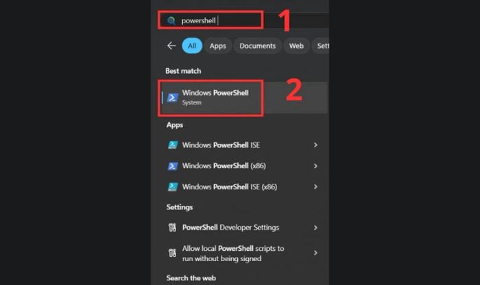 Cách kiểm tra cường độ tín hiệu Wifi qua PowerShell
