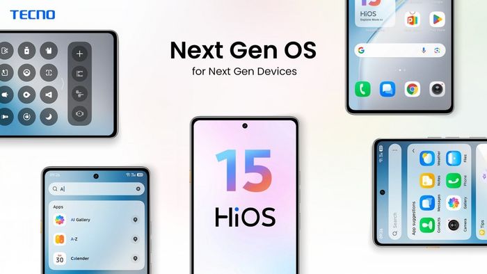 Tecno giới thiệu HiOS 15
