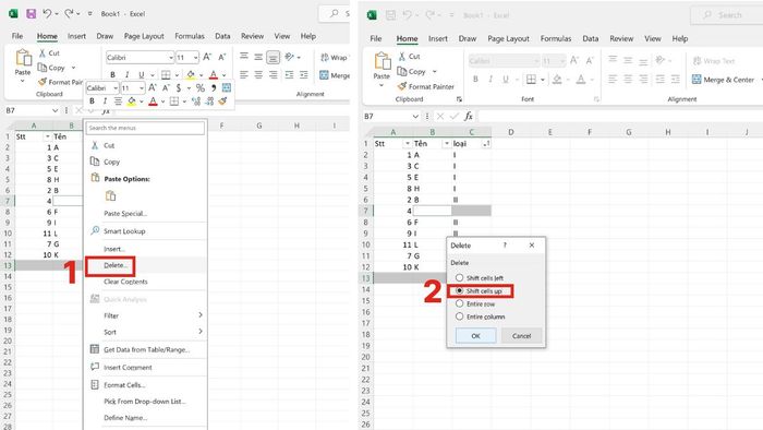 Cách khắc phục lỗi không thể lọc dữ liệu trong Excel dễ dàng 6
