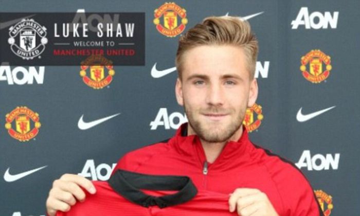 Shaw gia nhập Manchester United vào năm 2014 ảnh 1