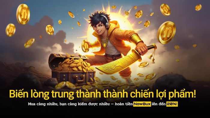 Đặc quyền dành riêng cho thành viên thân thiết – Nhận hoàn tiền nowBux tới 20% khi mua sắm cùng BlueStacks!