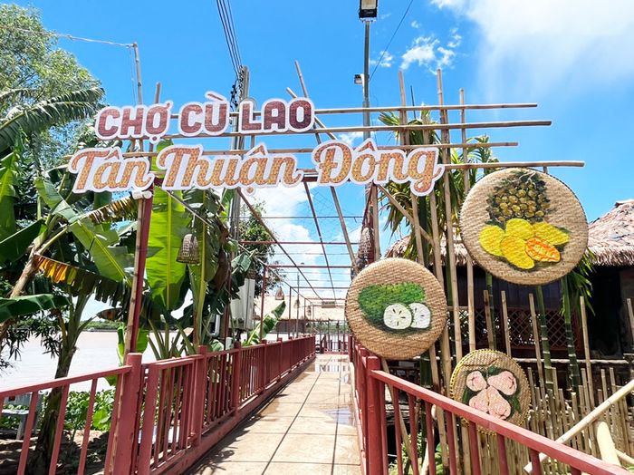 Chợ quê Tân Thuận Đông – Nơi gìn giữ hồn quê Việt giữa nhịp sống hiện đại