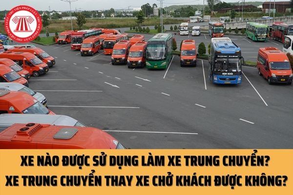 Loại xe nào được phép sử dụng làm xe trung chuyển hành khách? Nếu có quá tải hành khách trong dịp Tết, liệu có thể thay xe chở khách bằng xe trung chuyển không?