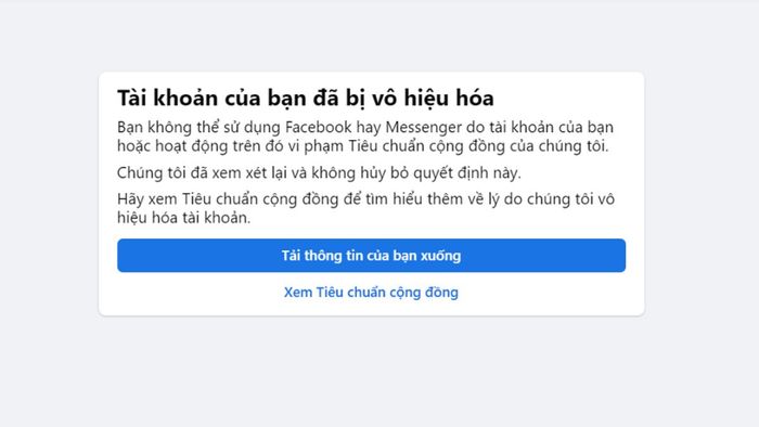 Vì sao lại xuất hiện thông báo người này không còn trên Messenger?