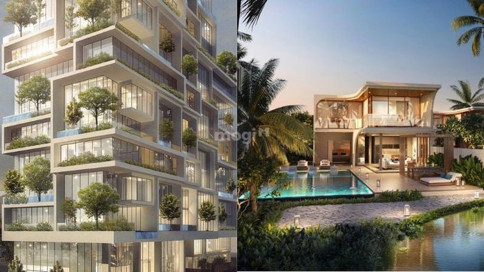 So sánh Sky Villa với Villa thông thường và Penthouse