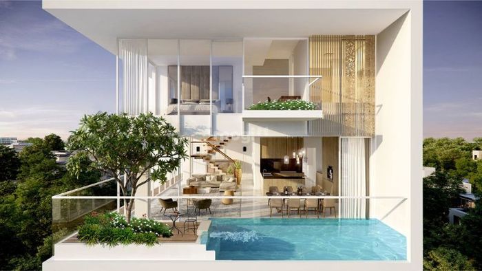 So sánh Sky Villa với Villa thông thường và Penthouse
