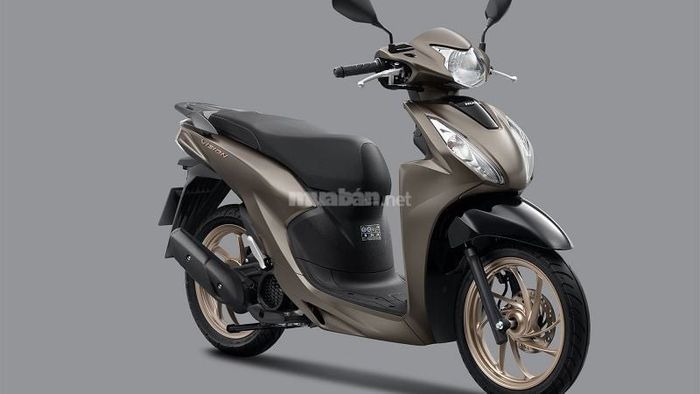Mẫu xe Honda Vision 2025 phiên bản Đặc biệt chỉ có màu nâu đen, mang đến vẻ ngoài sang trọng và nổi bật.