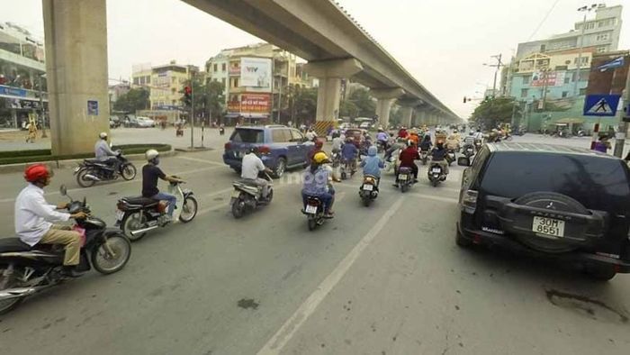 Hệ thống giao thông tại Ngã Tư Văn Phú