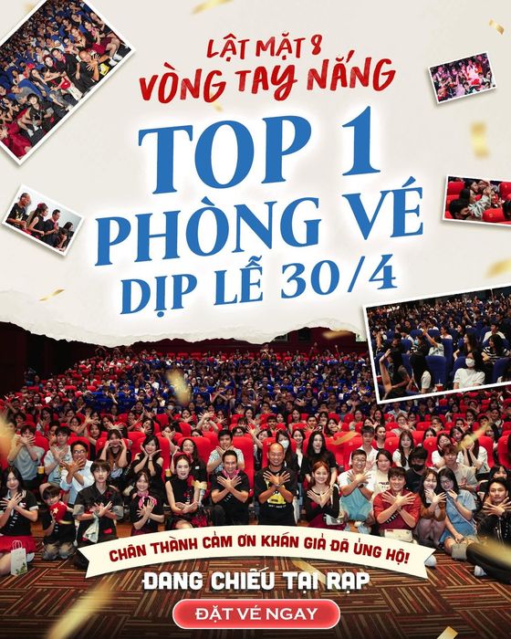 Tin vui được ê kíp Lật Mặt 8 thông báo.