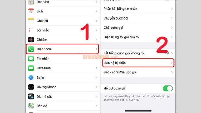 Kiểm tra thư rác, danh sách chặn