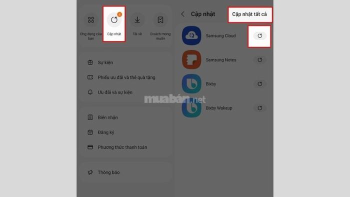 Cập nhật ứng dụng tin nhắn của bạn