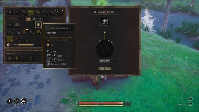 Sử dụng Bánh xe quay trong RuneScape Dragonwilds