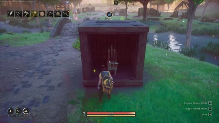 Cách xây dựng Bánh xe quay trong RuneScape Dragonwilds