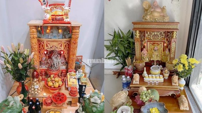 Các nguyên tắc cần nhớ khi bố trí lọ hoa trên bàn thờ Thần Tài