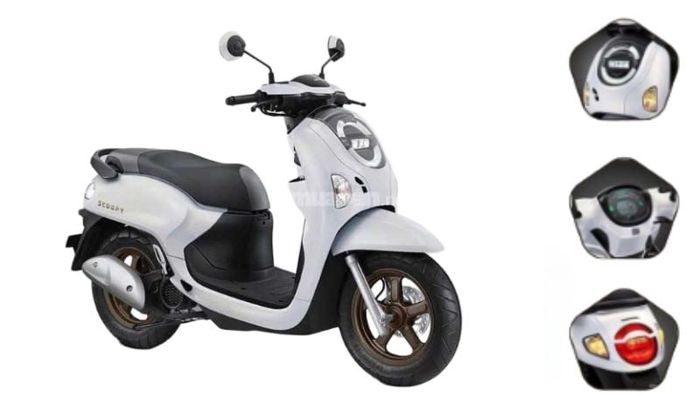 Thiết kế của xe Scoopy 2025